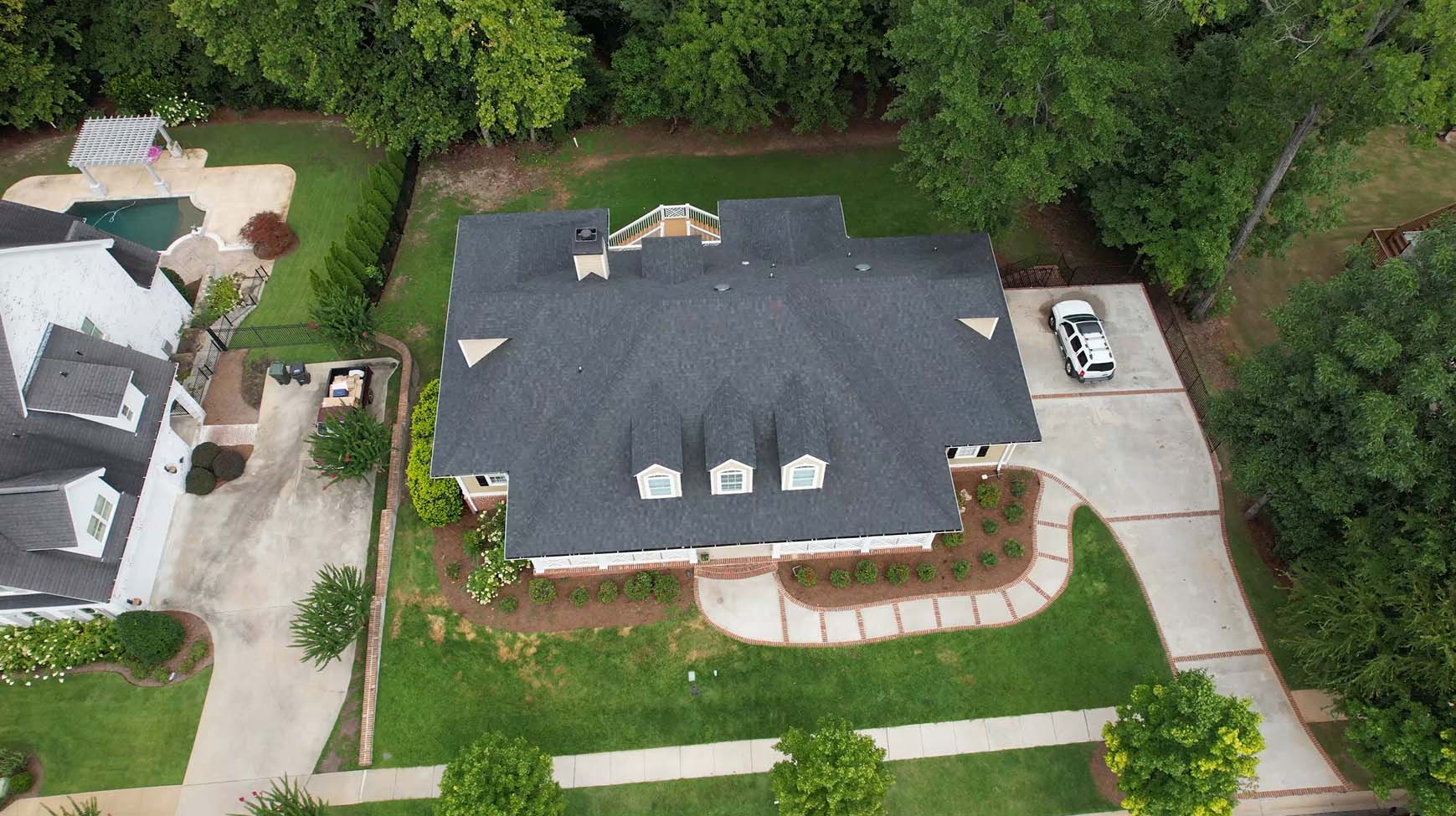 resedential roofing project